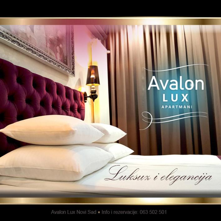 Avalon Lux Studio Apartment Novi Sad Exterior photo